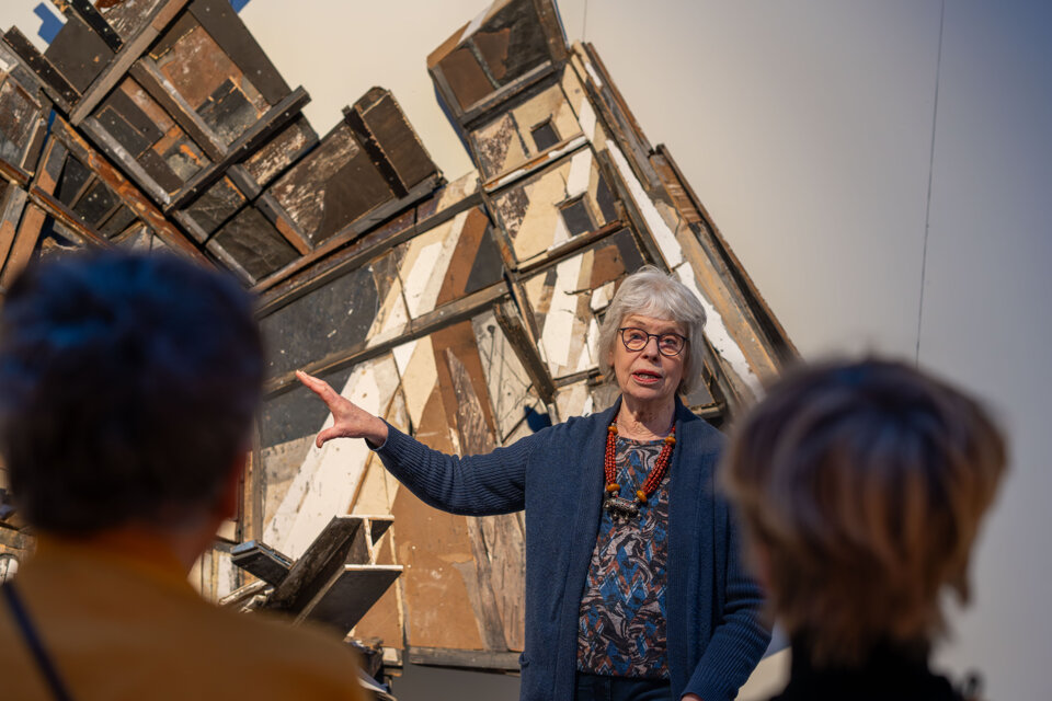 Inspirerende rondleiding langs de kunst