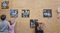 Fantasiewezens komen tot leven bij collageworkshop